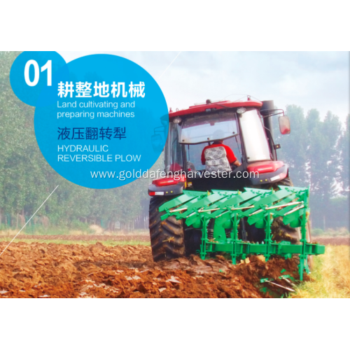 soil clods  tractor mounted hydraulic reversible plough